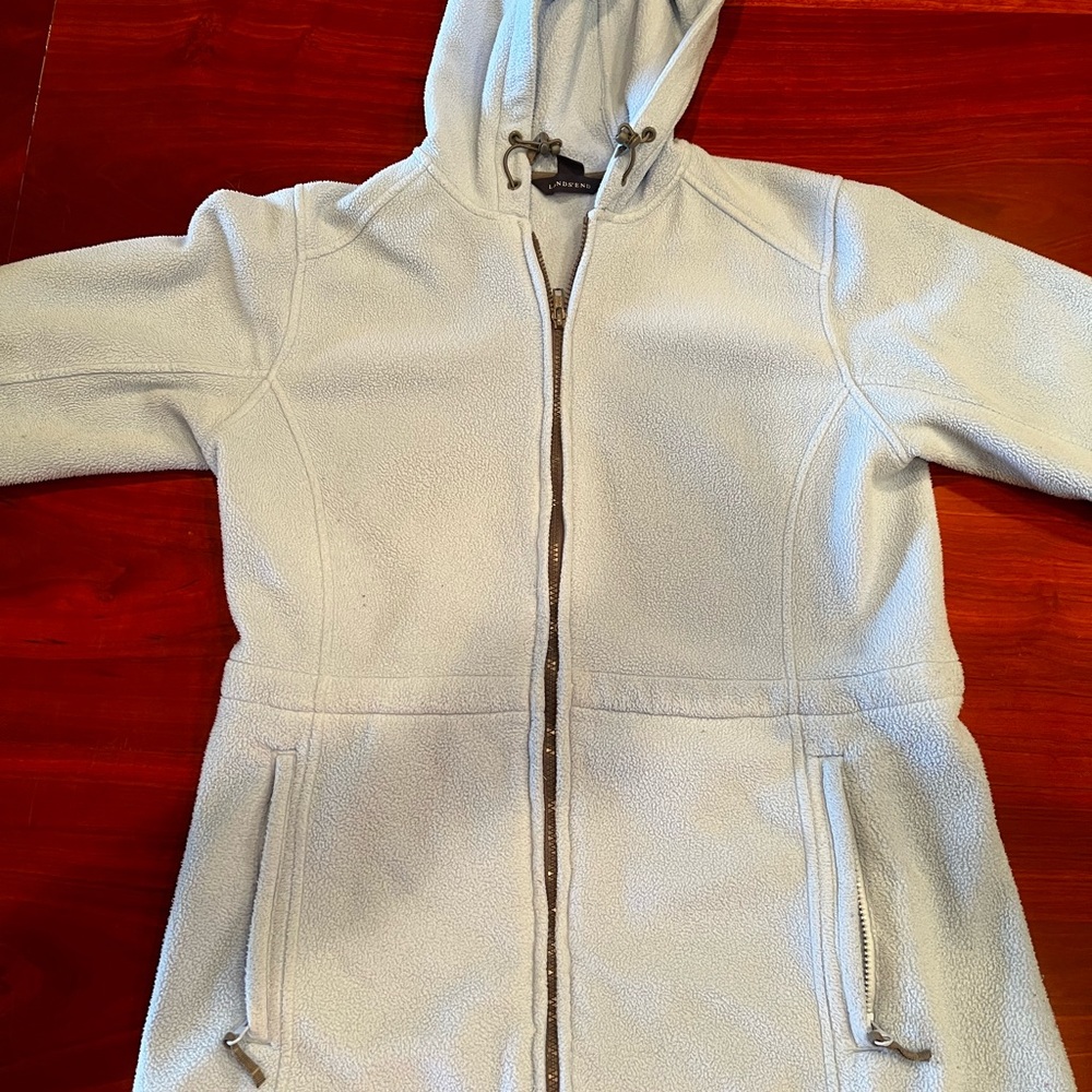 Fleece Jacket. Lands End size Med